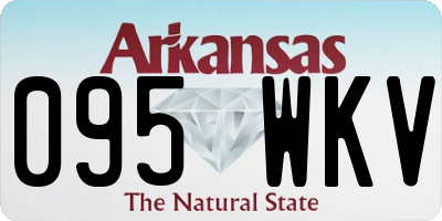 AR license plate 095WKV