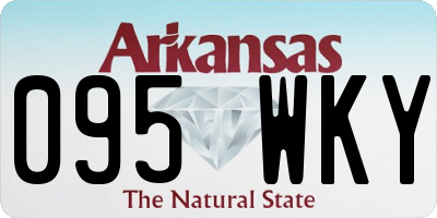 AR license plate 095WKY