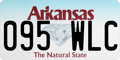 AR license plate 095WLC