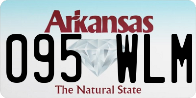 AR license plate 095WLM