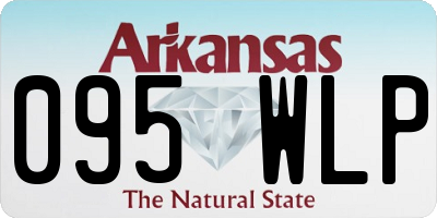 AR license plate 095WLP