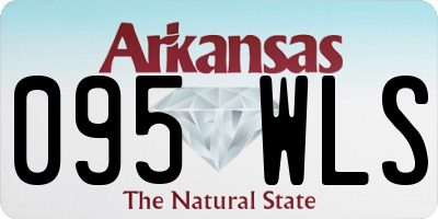 AR license plate 095WLS