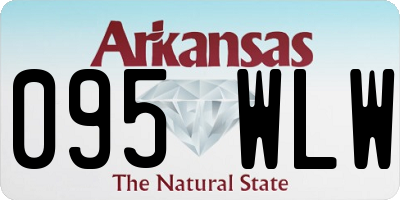 AR license plate 095WLW