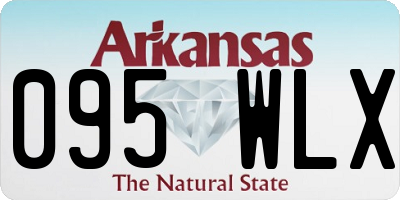 AR license plate 095WLX