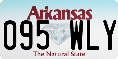 AR license plate 095WLY