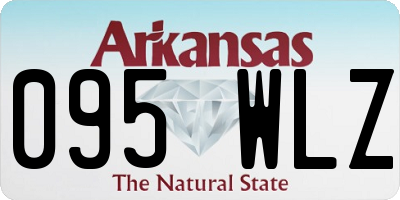 AR license plate 095WLZ