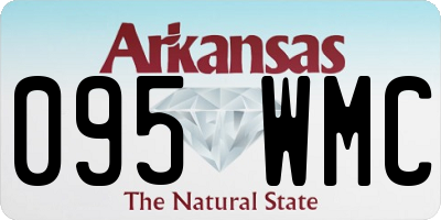 AR license plate 095WMC