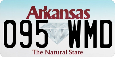 AR license plate 095WMD