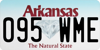 AR license plate 095WME