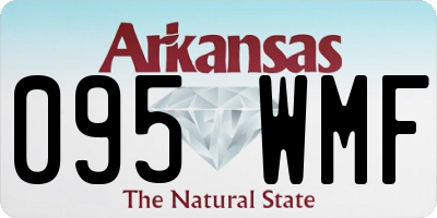 AR license plate 095WMF