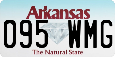 AR license plate 095WMG