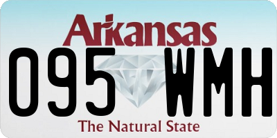 AR license plate 095WMH