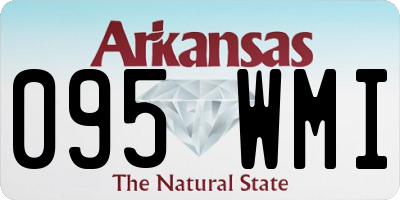 AR license plate 095WMI