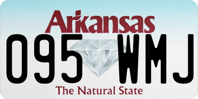 AR license plate 095WMJ