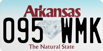 AR license plate 095WMK
