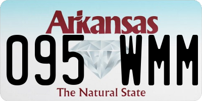 AR license plate 095WMM
