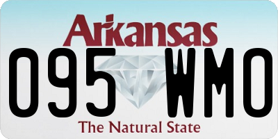 AR license plate 095WMO
