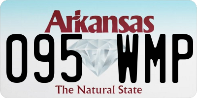 AR license plate 095WMP