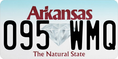 AR license plate 095WMQ