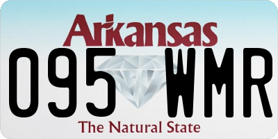 AR license plate 095WMR