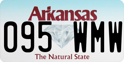 AR license plate 095WMW