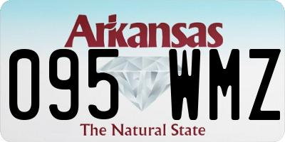 AR license plate 095WMZ