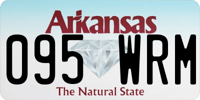 AR license plate 095WRM