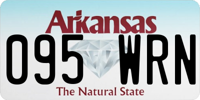 AR license plate 095WRN
