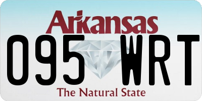 AR license plate 095WRT