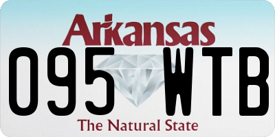 AR license plate 095WTB