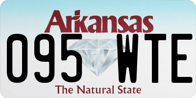 AR license plate 095WTE