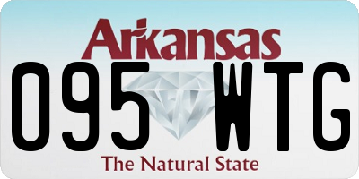 AR license plate 095WTG
