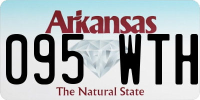 AR license plate 095WTH