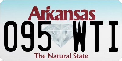 AR license plate 095WTI