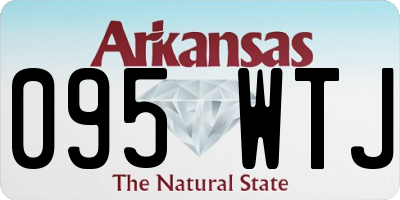 AR license plate 095WTJ
