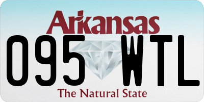 AR license plate 095WTL