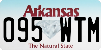 AR license plate 095WTM