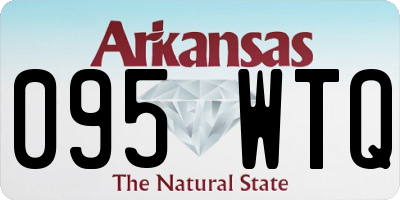 AR license plate 095WTQ