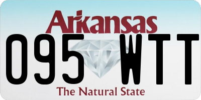 AR license plate 095WTT