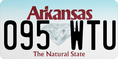 AR license plate 095WTU