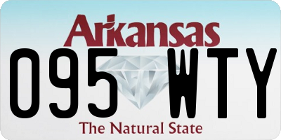AR license plate 095WTY