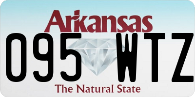 AR license plate 095WTZ