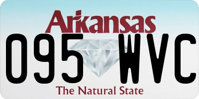 AR license plate 095WVC