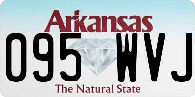 AR license plate 095WVJ