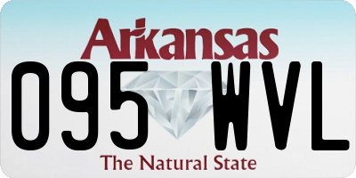 AR license plate 095WVL