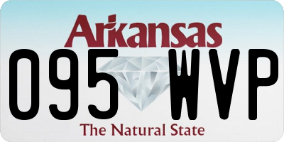 AR license plate 095WVP