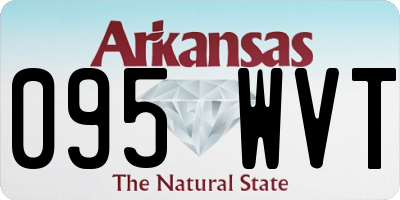 AR license plate 095WVT