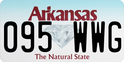 AR license plate 095WWG