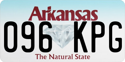 AR license plate 096KPG