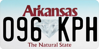 AR license plate 096KPH